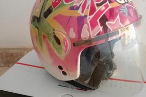 casco moto bambina 