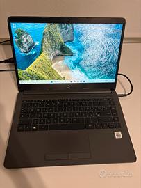 PC portatile HP Intel i5, 8GB RAM, 120 SSD DIFETTI
