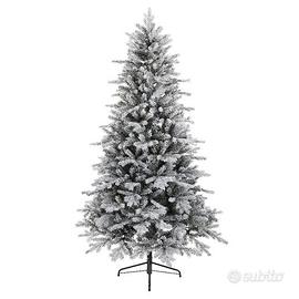 Albero di natale innevato modello cervino 210cm
