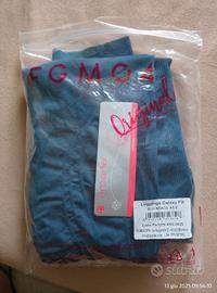 Leggins sportivi Galaxy Fit FGM04 blu indaco