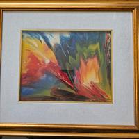 QUADRO OLIO SU TELA GEORGE SECAN