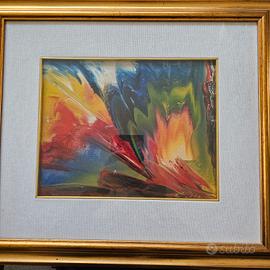 QUADRO OLIO SU TELA GEORGE SECAN