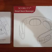 Bluetooth headset + cervical smart massager