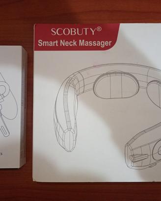Bluetooth headset + cervical smart massager