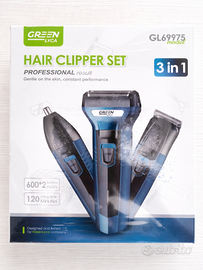 Set NUOVO Tagliacapelli Uomo 3 in 1