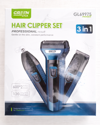 Set NUOVO Tagliacapelli Uomo 3 in 1