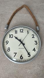 Orologio da parete Brandani con corda in juta