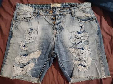 Shorts Denim Uomo Zara EUR 42 XS