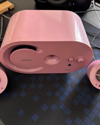 Cassa Sony SRS-D25 rosa