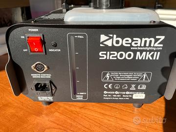 Macchina del fumo Beamz S1200 - come nuova