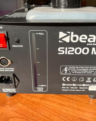 Macchina del fumo Beamz S1200 - come nuova
