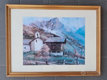 Gilberto Francisetti stampa artistica incorniciata