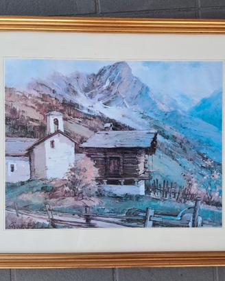 Gilberto Francisetti stampa artistica incorniciata