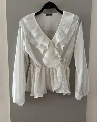 Blusa donna Pittarello taglia S colore bianco