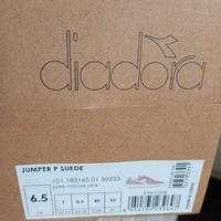 Scarpe Diadora scamosciato rosa