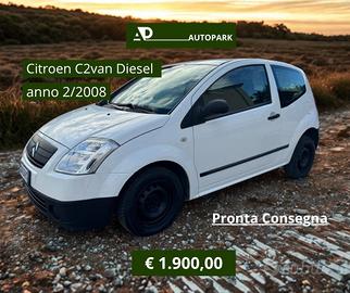 Citroen C2 1.4 HDi 70CV Van Vetrata