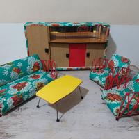 salottino giocattolo vintage 