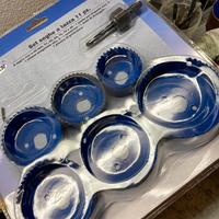 Kit Seghe a Tazza con punta di centraggio