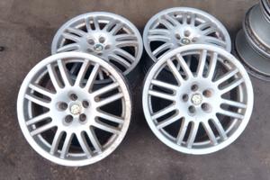 4 cerchi in lega Alfa Romeo misura R17