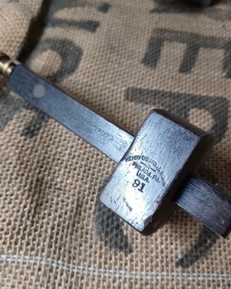 Truschino o graffietto Disston USA legno e ottone