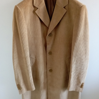 Giacca lunga di velluto