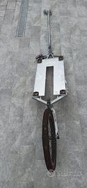 Carrello mono ruota per bici