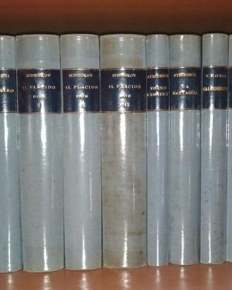 Libri Cronin Steinbeck & C. Ed. Bompiani anni '40