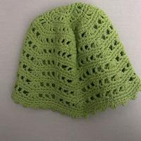 Cappello lavorato all’uncinetto