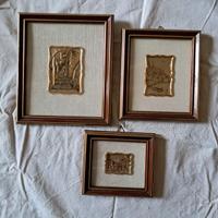 TRIS QUADRI IN RILIEVO