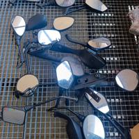 lotto 20 specchietti moto/scooter