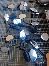 lotto 20 specchietti moto/scooter