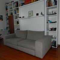 Divano letto Tango Clei 223 cm – Grigio chiaro