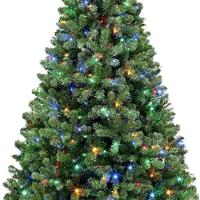 Albero di Natale con 170 Luci-121CM-414 Punte-