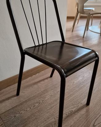 Sedia in ferro stile industrial (singola)