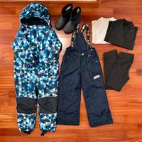 Abbigliamento neve  5/6 anni
