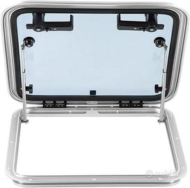 Oblò Quadrato Marino 410x410mm Portello Finestra