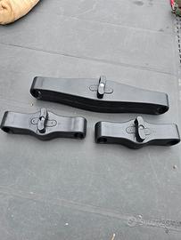 Set 3 connettori per passeggino - doppio gemellare