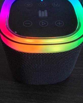 Cassa luminosa Bluetooth 