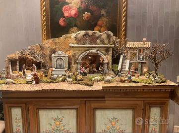 Presepe napoletano artigianale completo