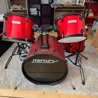 Batteria acustica MERCURY