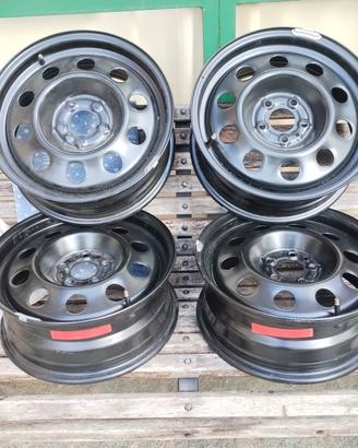 cerchi in ferro 5x112 x 15''