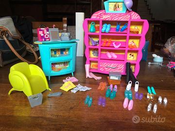 Negozio di scarpe della Barbie