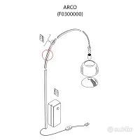 arco di flos - Ricambio Canalina Grande Inox per A