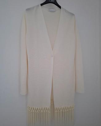 Cardigan donna con frange