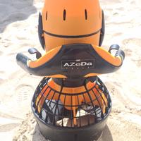 Aquascooter Azeda 24v 8ah 2velocità full set come