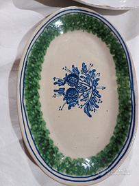 vassoio in ceramica di Caltagirone 