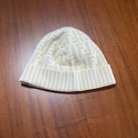 Berretto Fendi originale in lana con logo FF