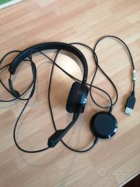 Cuffie Jabra con microfono usb 