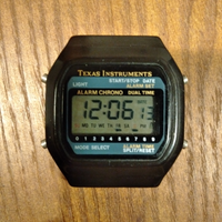 Orologio Texas Instruments vintage anni 80