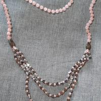collana quarzo rosa 